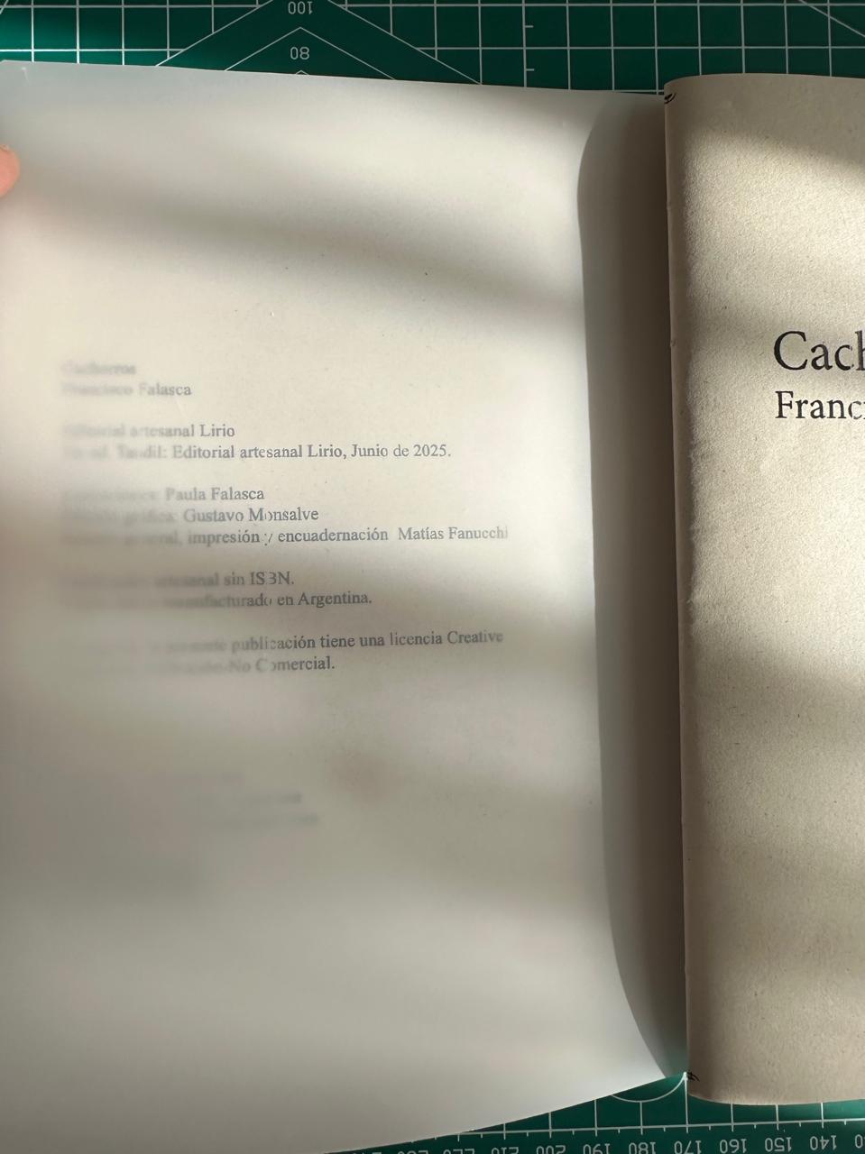 Taller de encuadernación artesanal